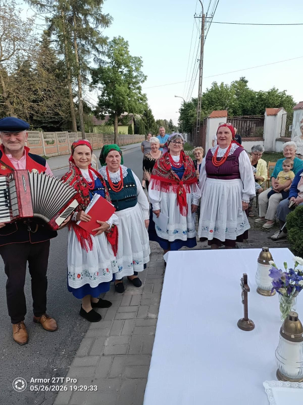 Maj 2026 - nabożeństwa w kapliczkach